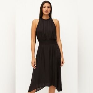 Sam Edelman Black Halter Sheath Dress